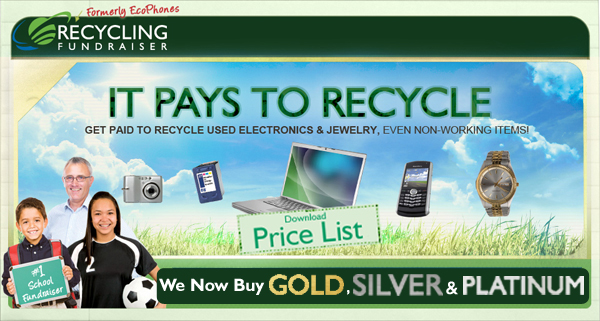 EcoPhones is now Recycling Fundraiser